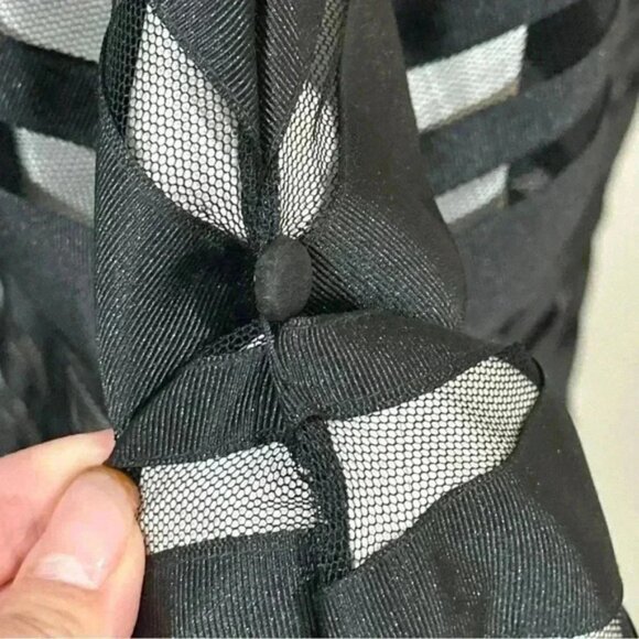 90s designer Pilar Rossi Couture Gown. Size 4 - Picture 7 of 13